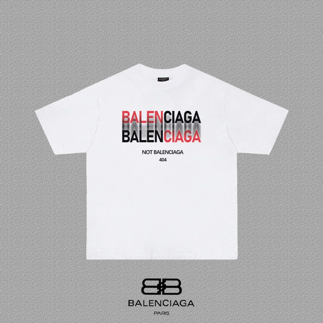 Double letter printing t-shirt