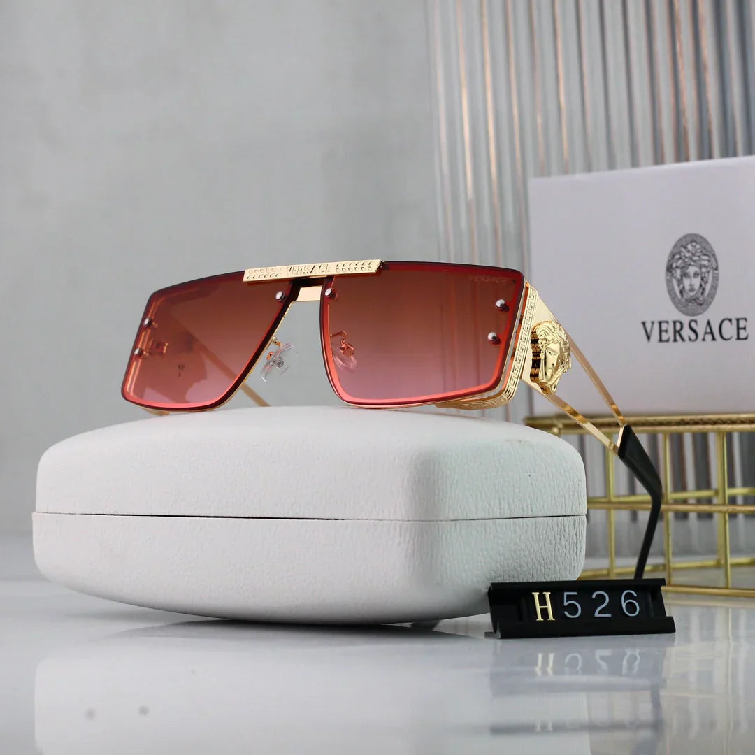 New hot HD lenses Full frame design 7 colors sunglasses 526