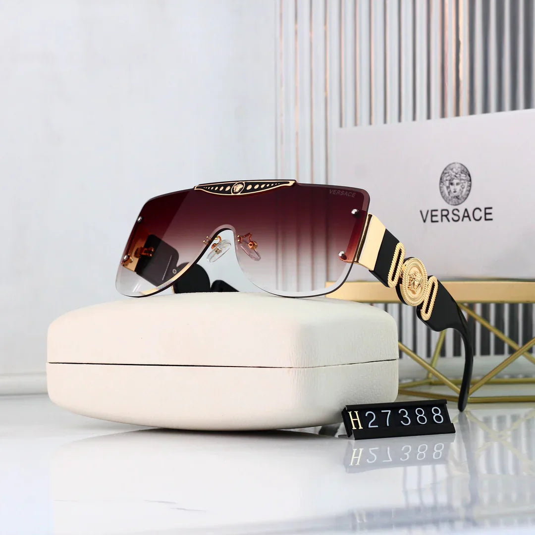 7 colors popular high-definition lens frameless design sunglasses 27388