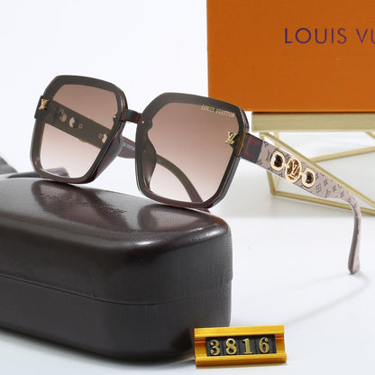 Retro Embossed Temples Sunglasses