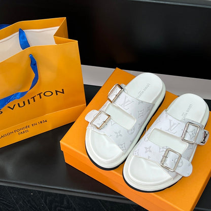 Couple's Monogram Comfort Sandals