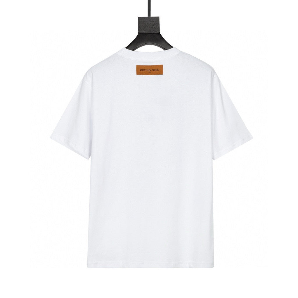 Colorful letter print T-shirt