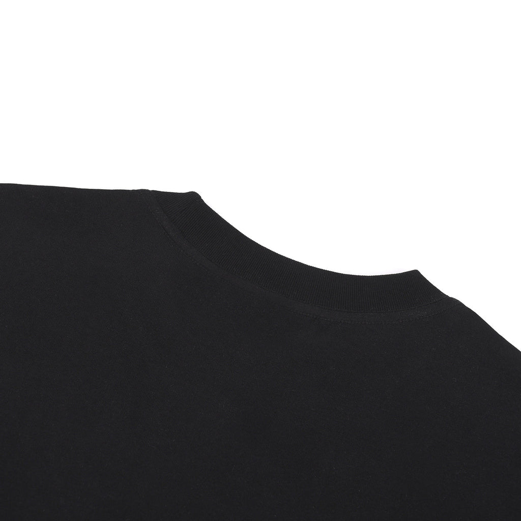 Simple letter printed cotton T-shirt